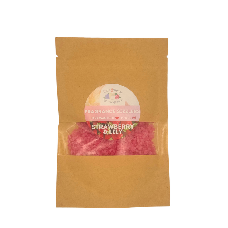 Little House of Fragrance Strawberry and Lily Fragrance Scent Sizzlers
