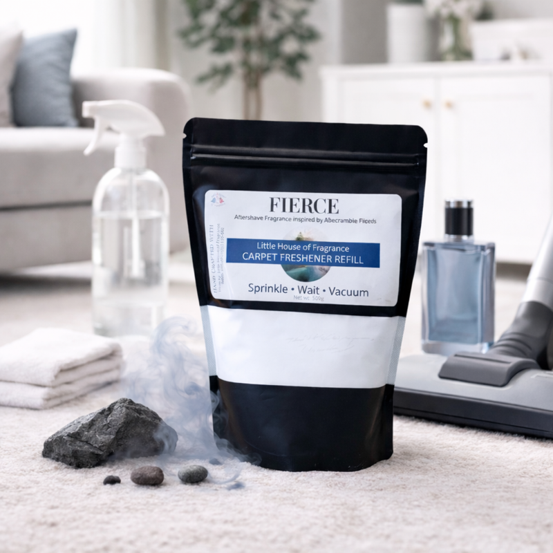 Little House of Fragrance Fierce Carpet Freshener Refill 500g