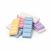 Laundry inspired wax melt snap bars in fresh clean fragrances