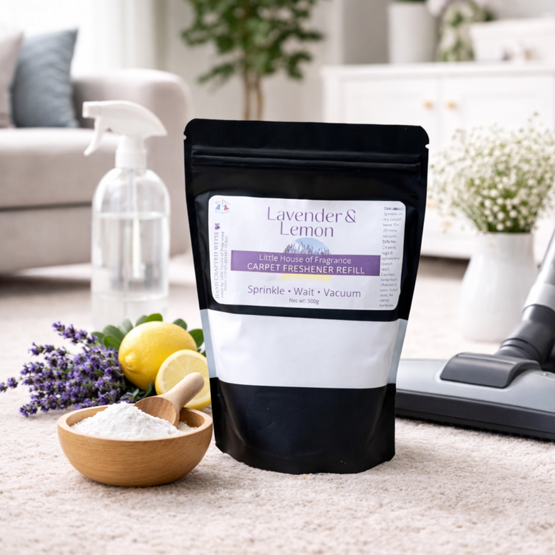 Little House of Fragrance Lavender Lemon Carpet Freshener Refill 500g