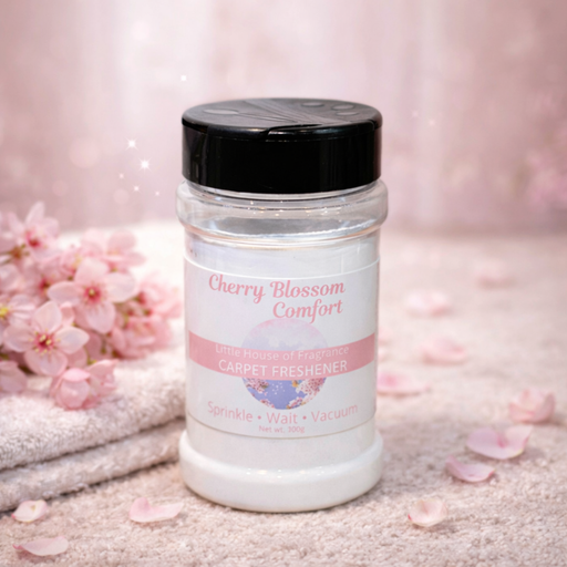 Floral clean linen carpet deodoriser