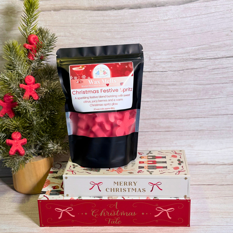 Christmas Festive Spritz Wax Melts – Fruity Sparkling Christmas Fragrance