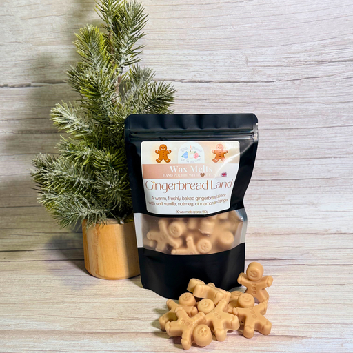 Gingerbread-scented wax melts – festive home fragrance