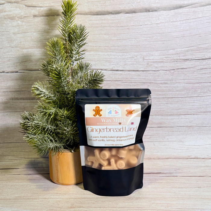 Christmas Gingerbread Land wax melts in a bag – Little House of Fragrance