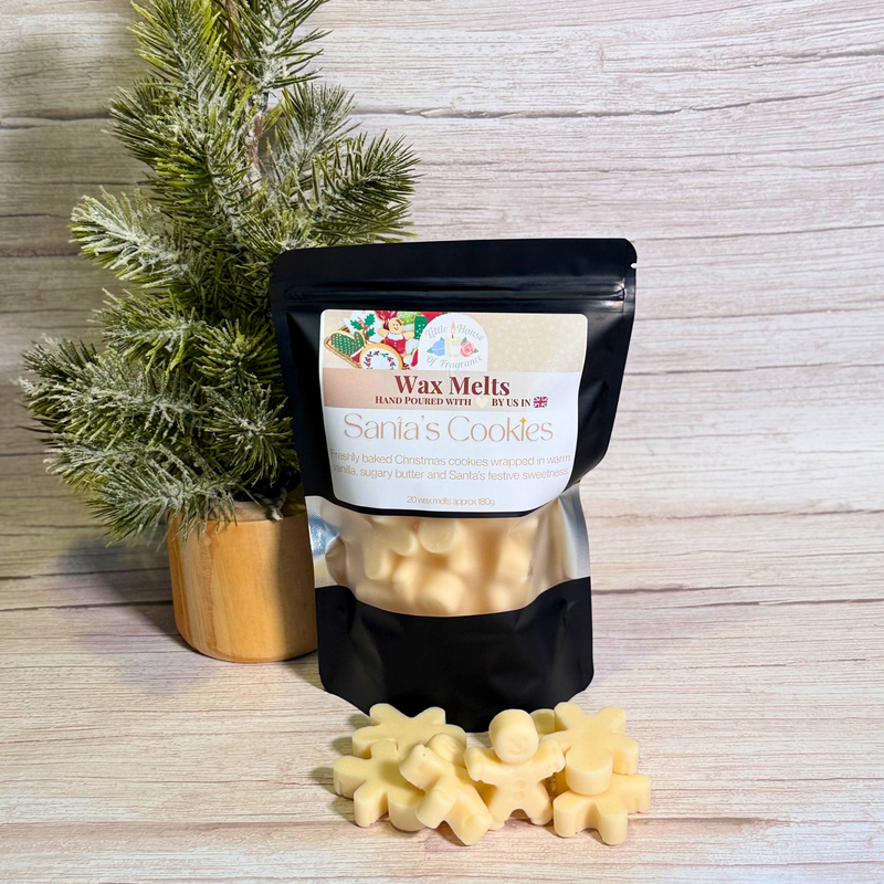 Santa’s Cookies Wax Melts – Christmas Cookie Fragrance | Little House of Fragrance