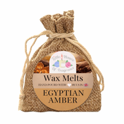 Wax melts packaging with 'Little House of Fragrance' label on a white background