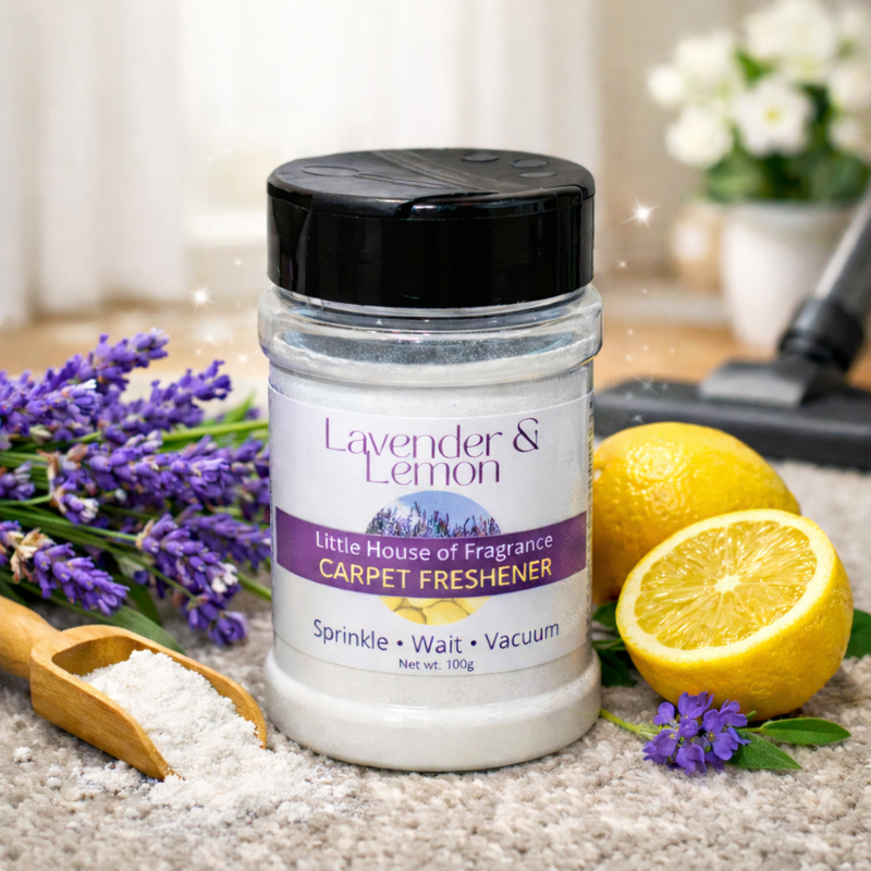 Lavender lemon fresh scent carpet freshener 300g