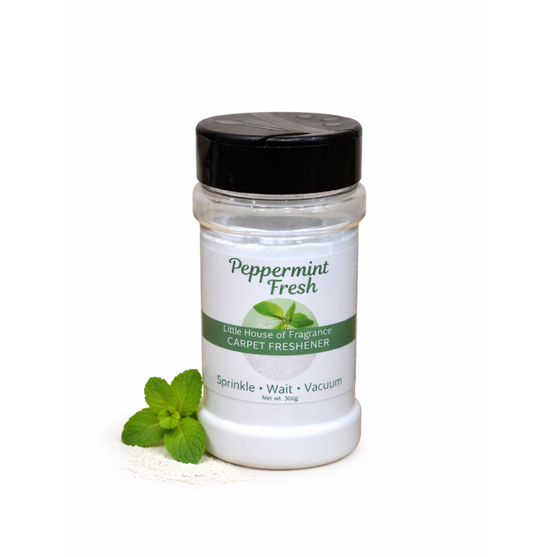 Cool fresh mint scent carpet freshener