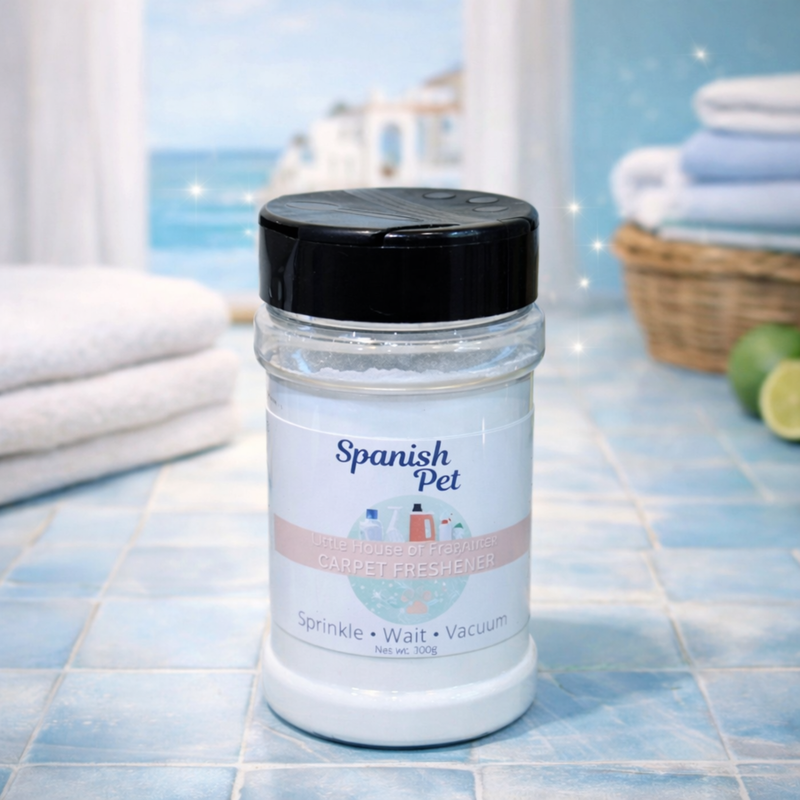 Little House of Fragrance Spanish Pet carpet freshener jar