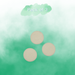 Three circle vacuum hoover freshener discs on a green gradient background with 'Pack of 3' text.