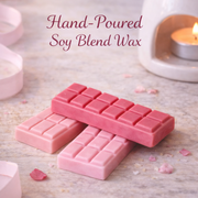 lush & Bloom mini snap bar soy wax melts in assorted floral and sweet scents