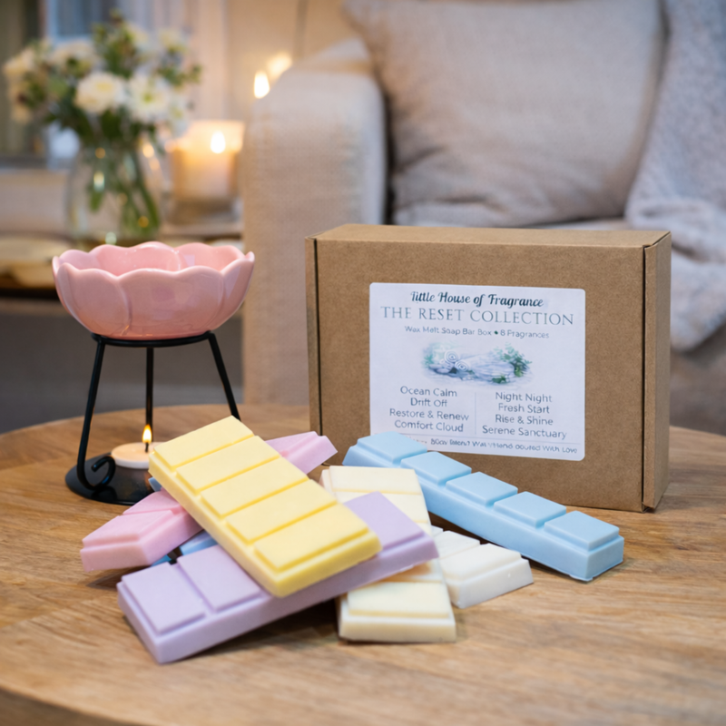 Reset collection wax melts lifestyle image