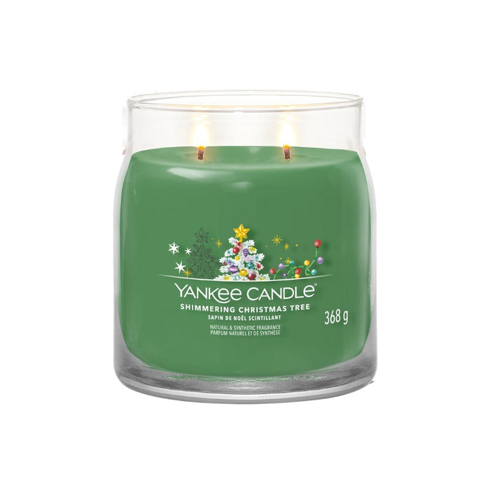 Yankee Candle Shimmering Christmas Tree Signature Medium Jar