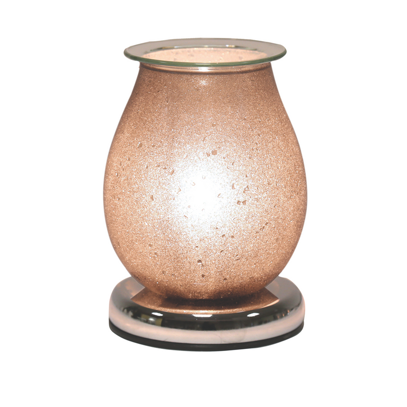 Aroma Accessories Pewter Sparkle Wax Melt Burner