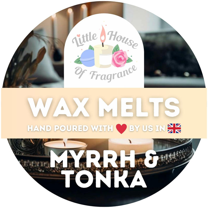 Little House of Fragrance Myrrh & Tonka Wax Melts