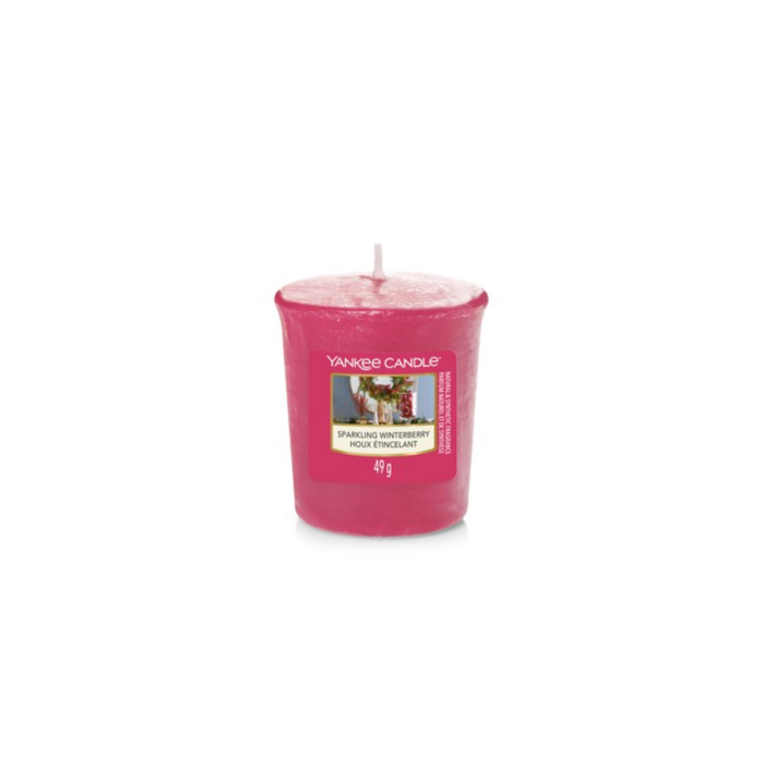 Yankee Candle Sparkling Winterberry Votive