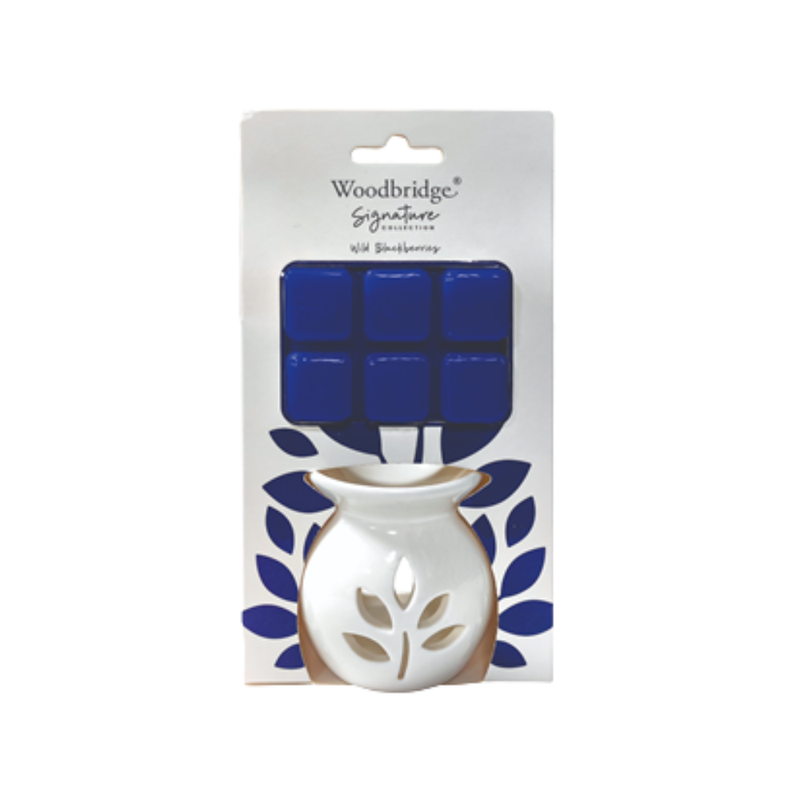Woodbridge Wild Blackberries Wax Melt Warmer Gift Set