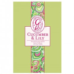 Cucumber & Lily Scented Sachet