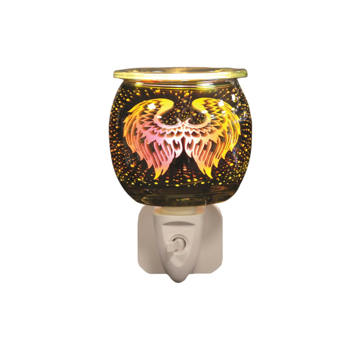 Aroma Accessories 3D Angel Wings Electric Plug-In Wax Melt Warmer