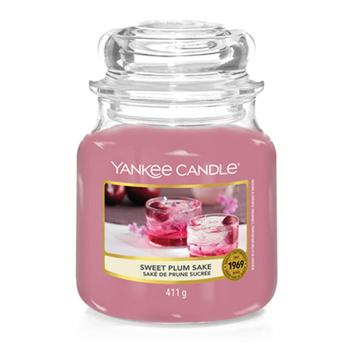 Yankee Candle Sweet Plum Sake Medium Jar