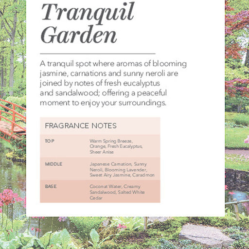Tranquil Garden Fragrance Notes