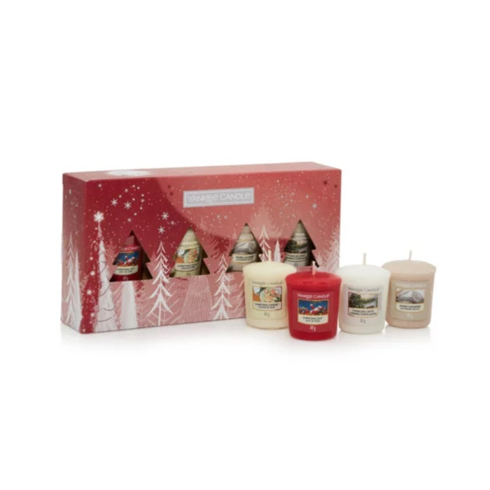 Yankee Candle Bright Lights Christmas 4 Votive Gift Set